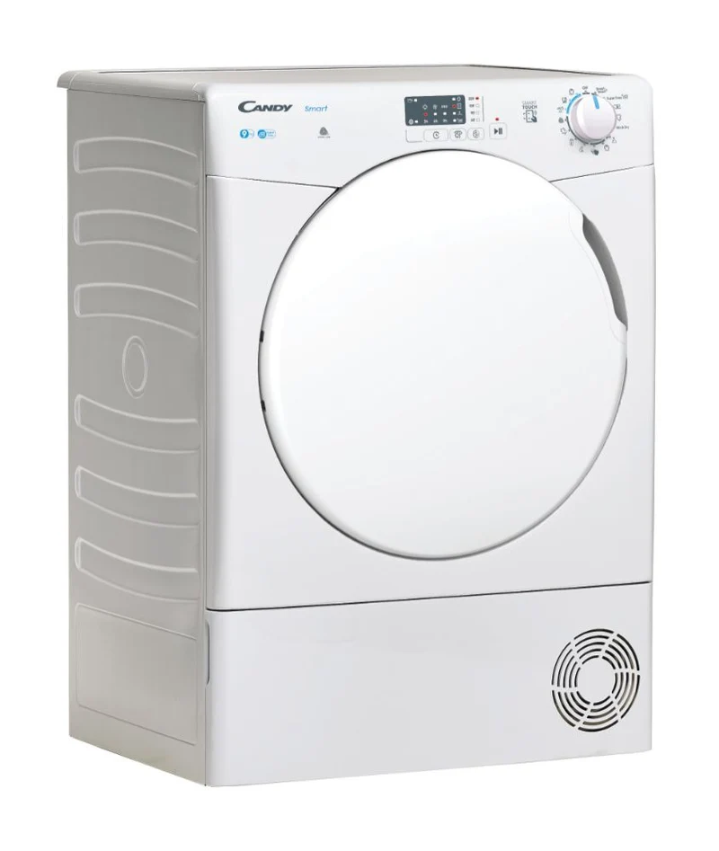 Sèche-linge à condensation Candy Smart CSE C9LF-S 9 kg, classe B (H 85 × L 59,6 × P 60,7 cm), blanc