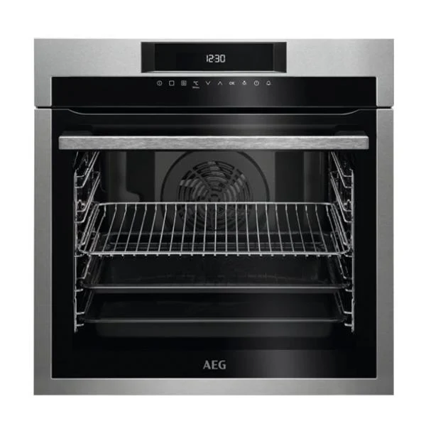 Four multifonction à chaleur tournante AEG BEE641222M 72 L en acier inoxydable