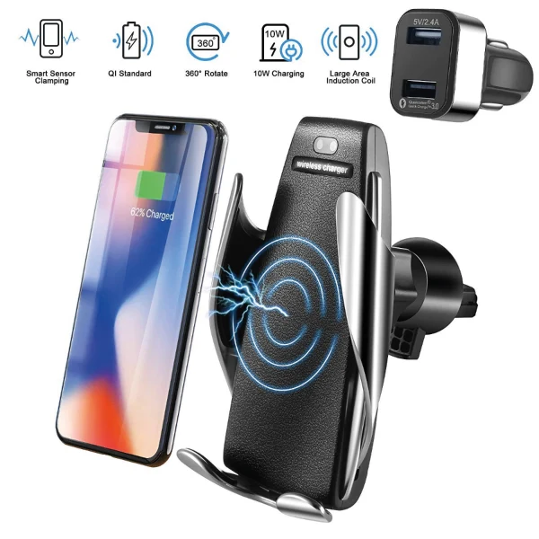 Nouveau: Chargeur de Voiture intelligent sans fil DE Téléphone Portable