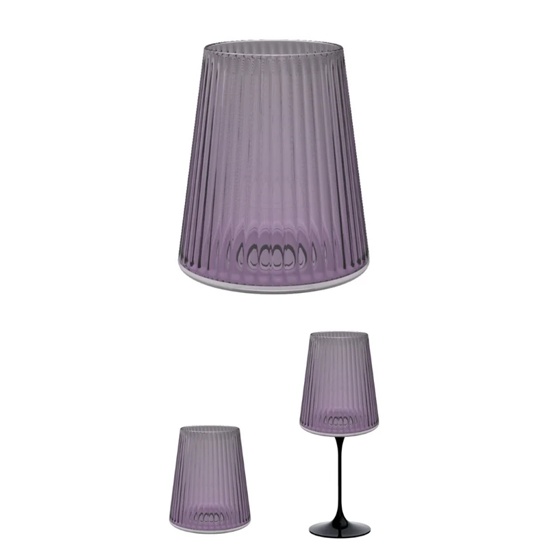 SplitGlass Easy - Verre à eau / vin rouge - lilas