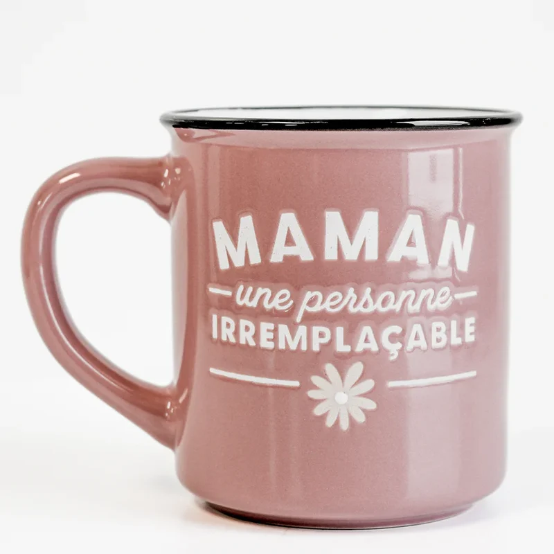 TASSE "MAMAN UNE PERSONNE IRREMPLACABLE" KO&CO