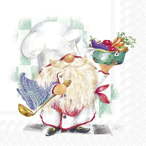 PQT (20) SERVIETTES "PETE LE CHEF" CARSIM