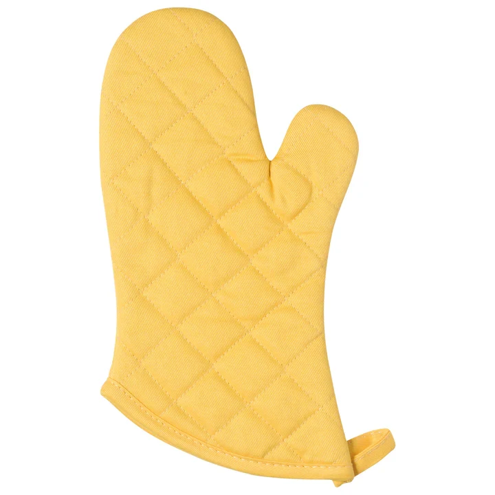 MITAINE POUR LE FOUR JAUNE DANICA