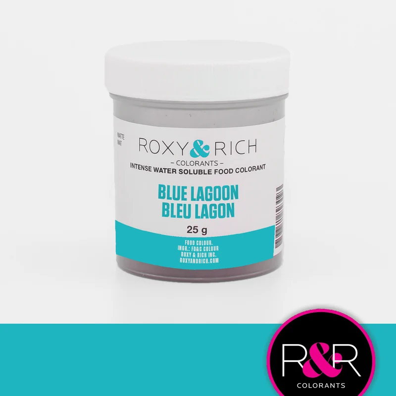 COLORANT HYDROSOLUBLE 25 GR BLEU LAGON ROXY & RICH