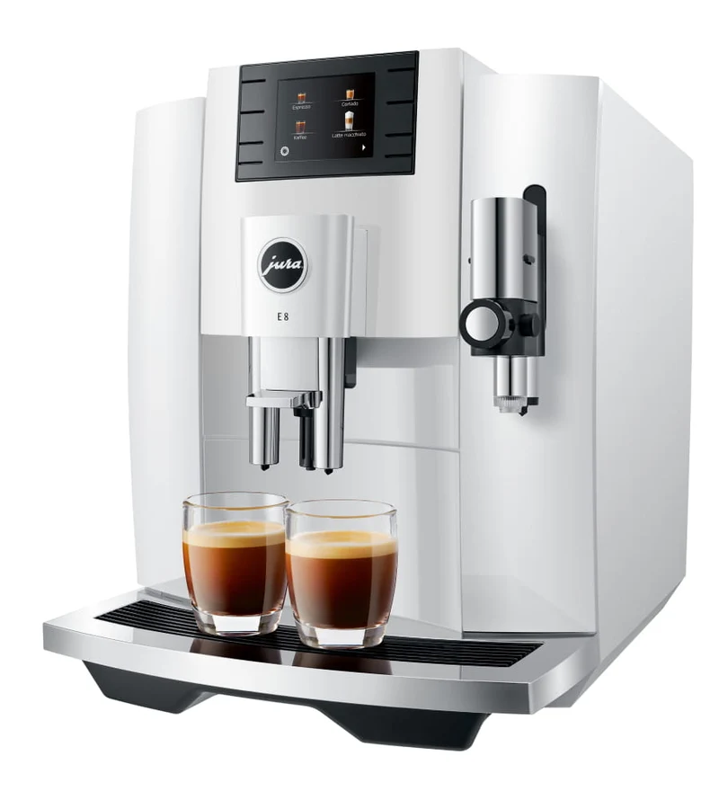 MACHINE A CAFE E8 PIANO WHITE JURA