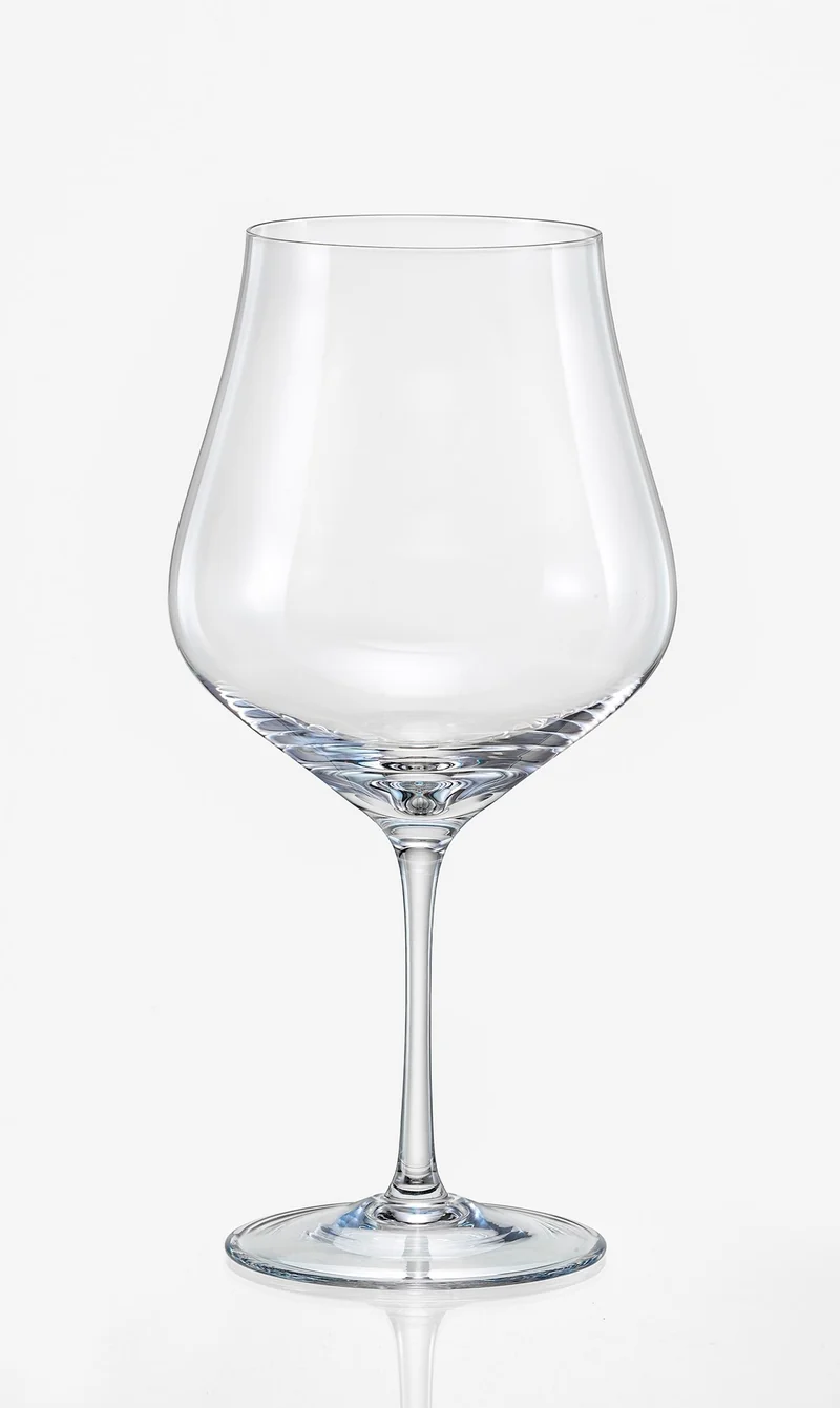 ENS. (6) COUPES À VIN ROUGE 450 ML. "TULIPA CLEAR" DAVID SHA