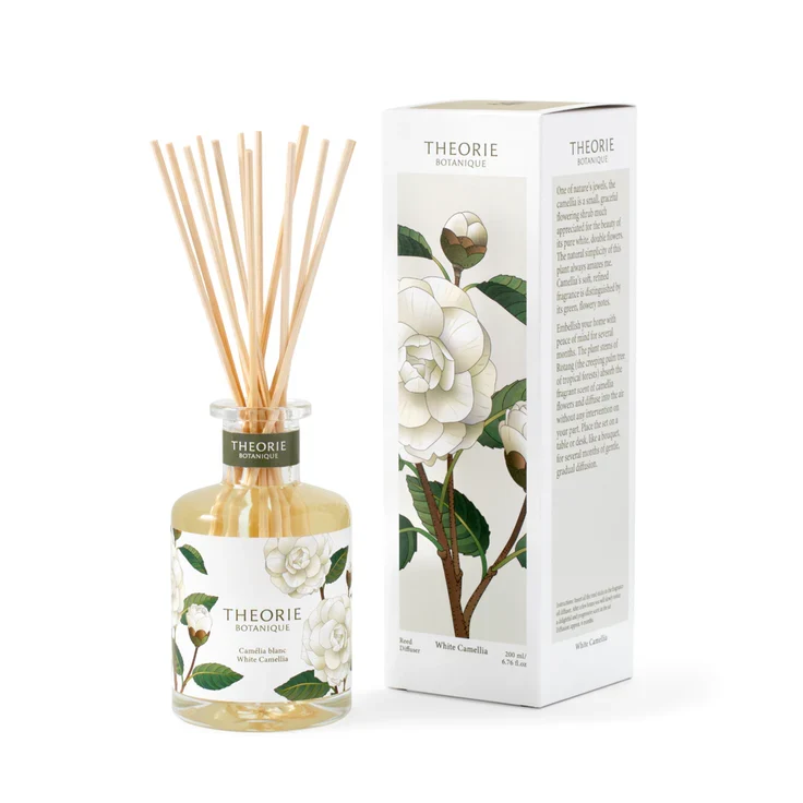 DIFFUSEUR CAMÉLIA BLANC AROMASOURCE