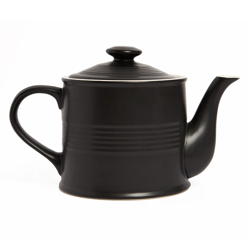 THÉIÈRE AVEC COUVERCLE 1L. NOIR VINTAGE SAFDIE
