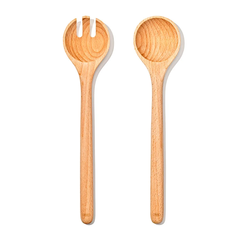 USTENSILE À SALADE EN BOIS D'HÊTRE DANESCO