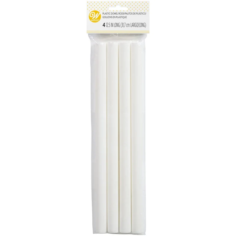 PQT (4) TIGES EN PLASTIQUE 12" WILTON