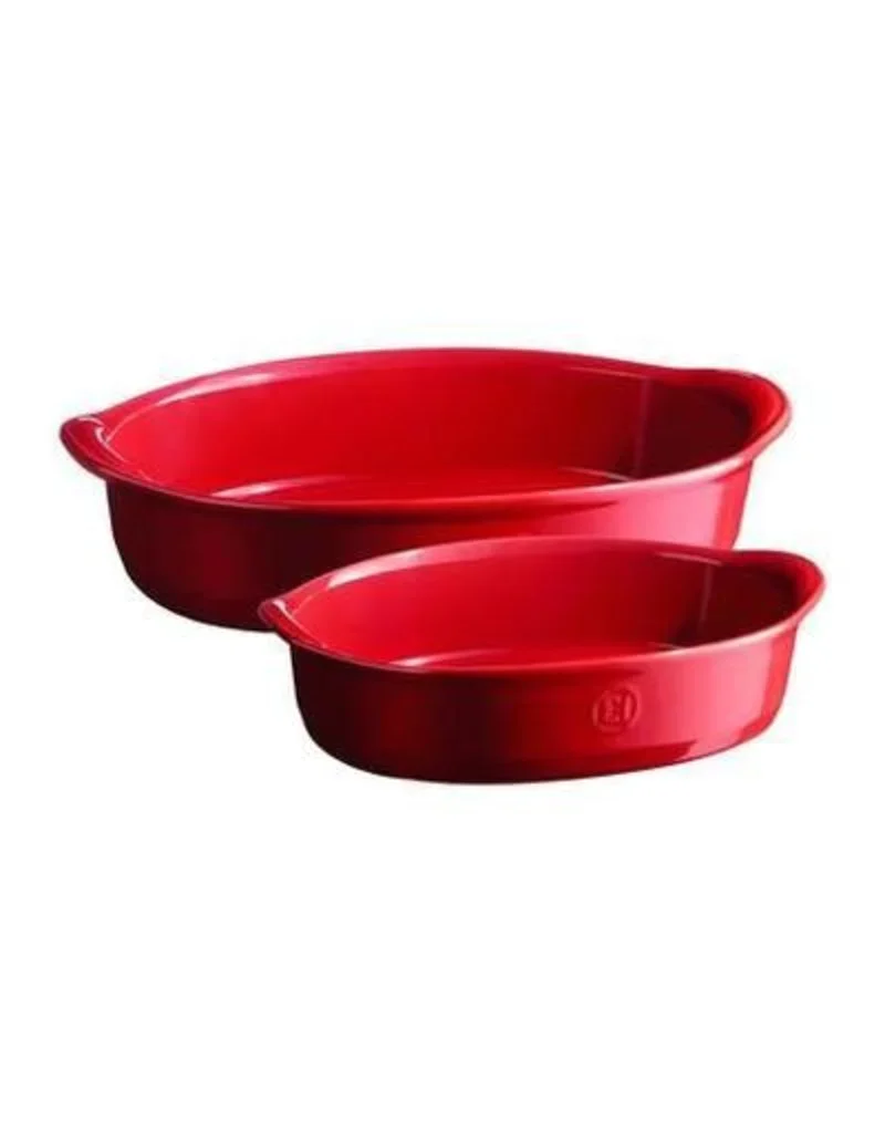 ENS 2 PLATS AU FOUR ULTIME OVALE EMILE HENRY