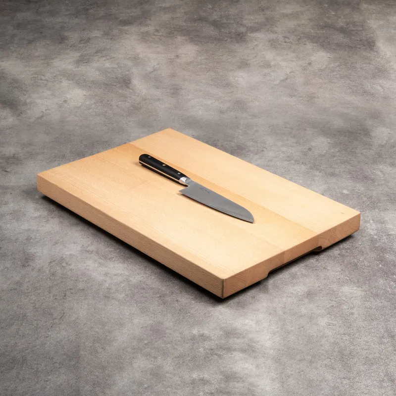 PLANCHE À DÉCOUPER 21 X 14 X 2.25 HÊTRE HAZAKI