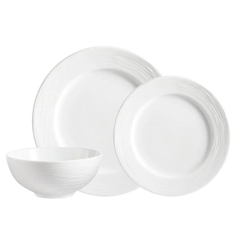 ENS. DE VAISSELLE 12 PCES WAVE SAFDIE