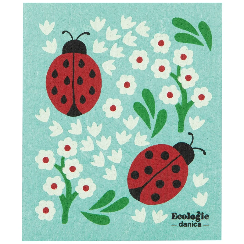 ÉPONGE SUÉDOISE COCCINELLE DANICA
