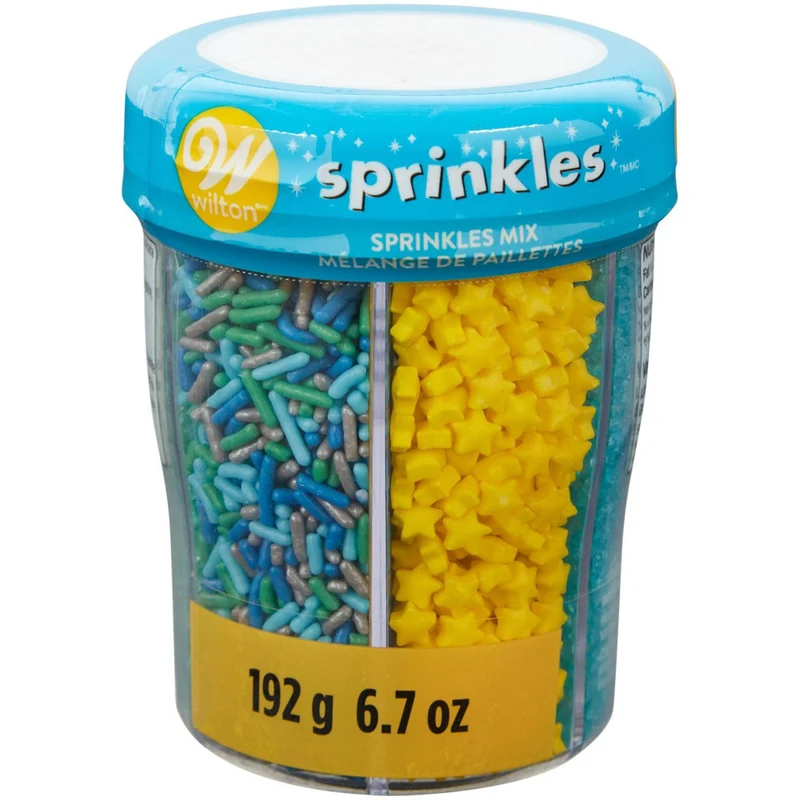 MÉLANGE BONBON PAILLETTES BLEUES WILTON