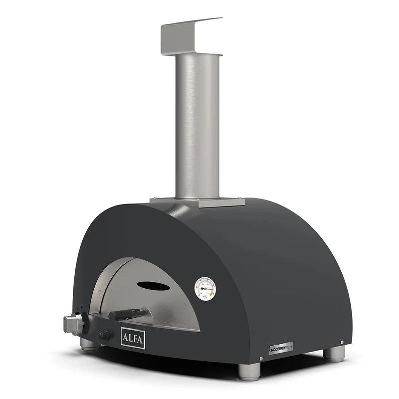 FOUR A PIZZA AU GAZ GRIS MODERNO 1 PIZZE MARQUE ALFA