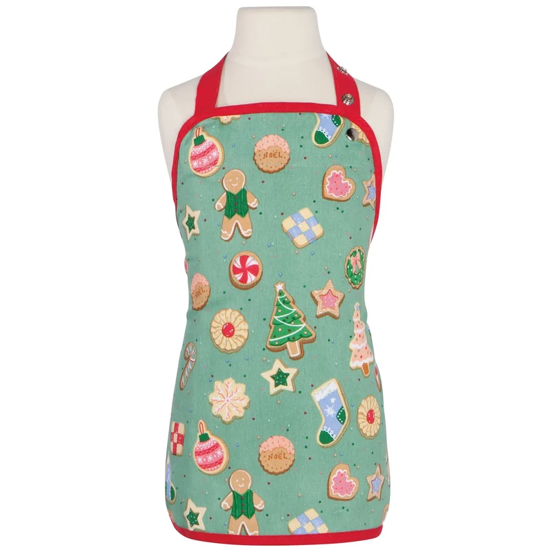 TABLIER ENFANT BISCUITS NOËL DANICA