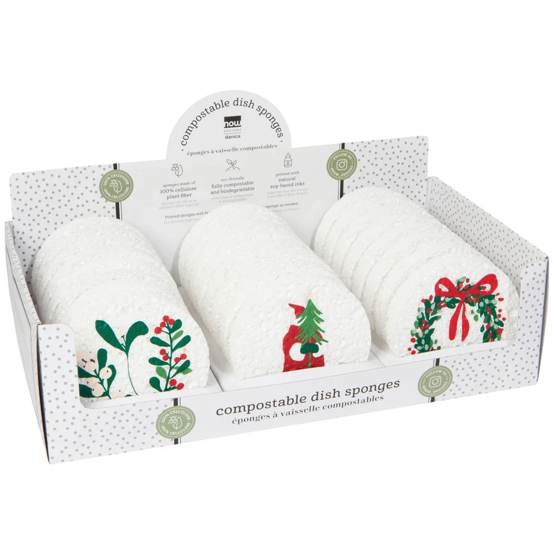 ÉPONGE COMPOSTABLE NOËL DANICA