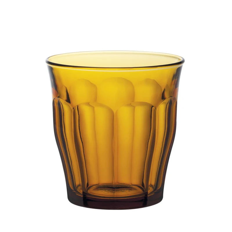 ENS 6 VERRES 370 ML AMBRÉS PICARDIE