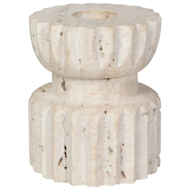 CHANDELIER 2.5" X 3" BLANC DANICA