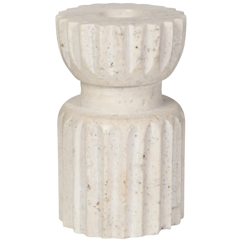 CHANDELIER 2.5" X 4" BLANC DANICA