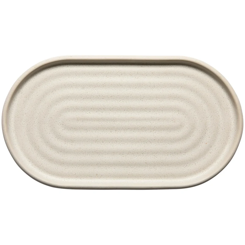 ASSIETTE OVALE 7" X 13.5" DANICA