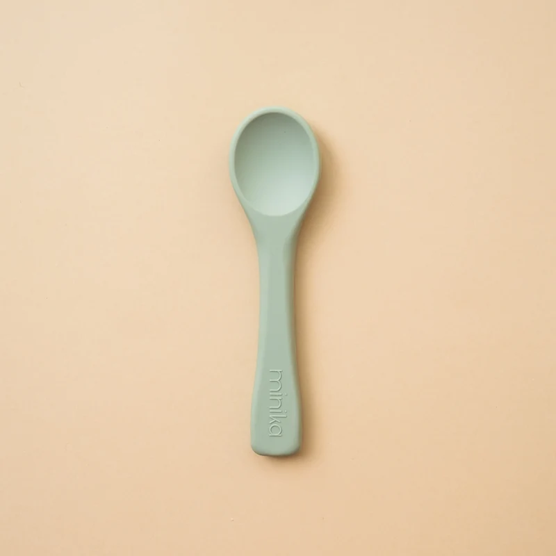 CUILLÈRE EN SILICONE SAGE MINIKA