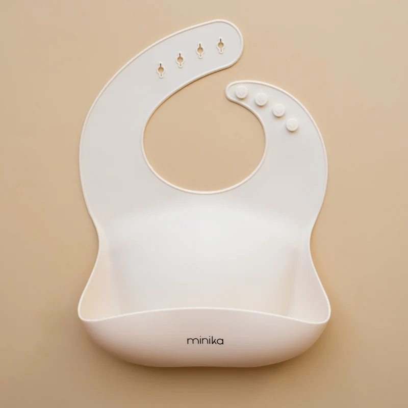 BAVETTE SILICONE COQUILLE MINIKA