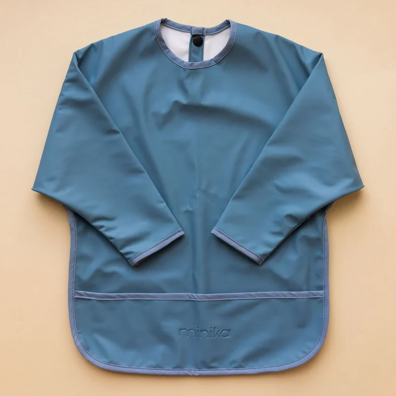 BAVETTE MANCHE LONGUE INDIGO MINIKA
