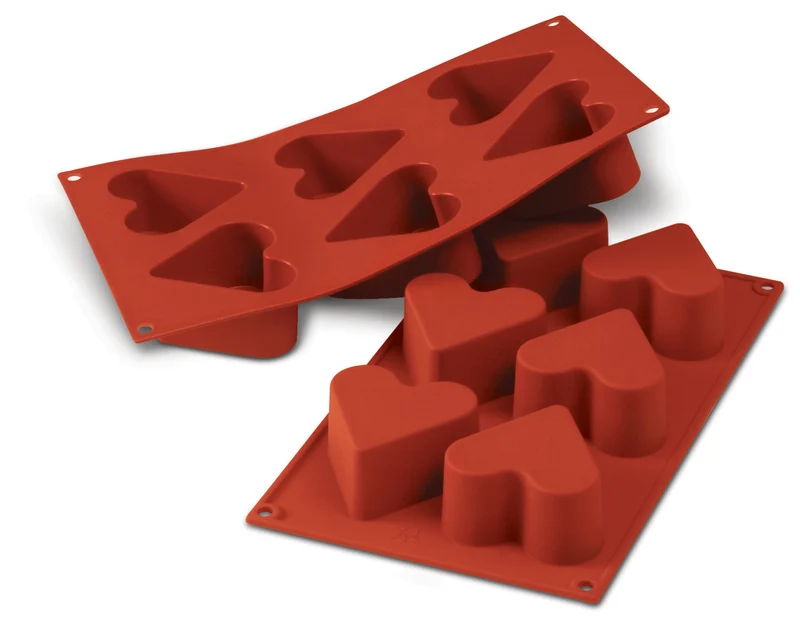 MOULE EN SILICONE COEUR LOUIS TELLIER