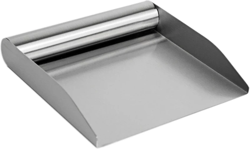 PELLE À NOURRITURE ACIER INOX. 6" FOX RUN