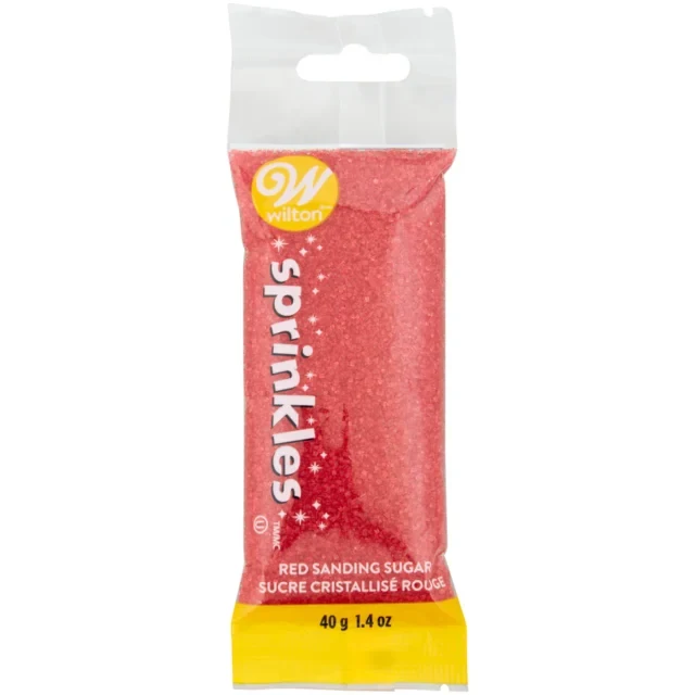 POCHETTE DE SUCRE ROUGE WILTON