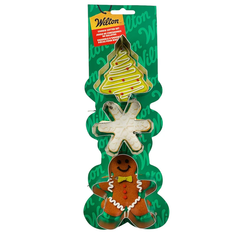 ENS. (3) EMPORTE-PIÈCE BISCUIT WILTON