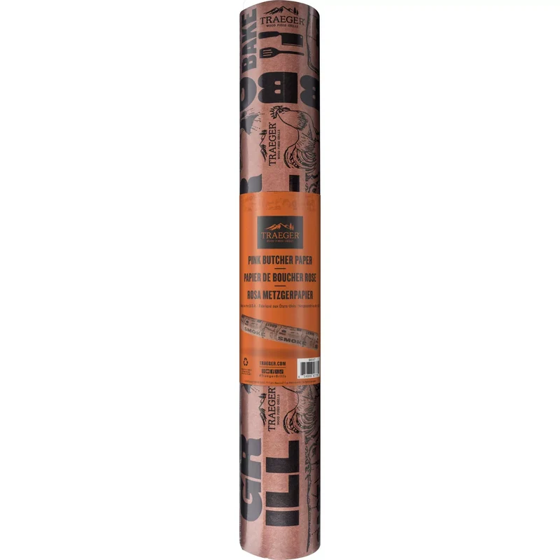 RL. (150') PAPIER DE BOUCHER ROSE TRAEGER