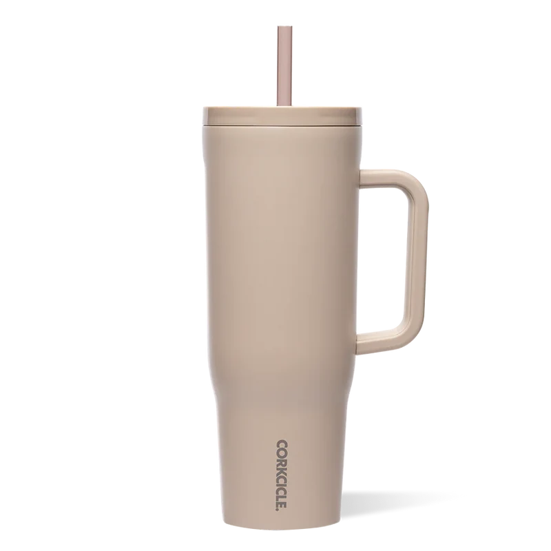 BOUTEILLE AVEC PAILLE 40 OZ. SABLE CORKCICLE