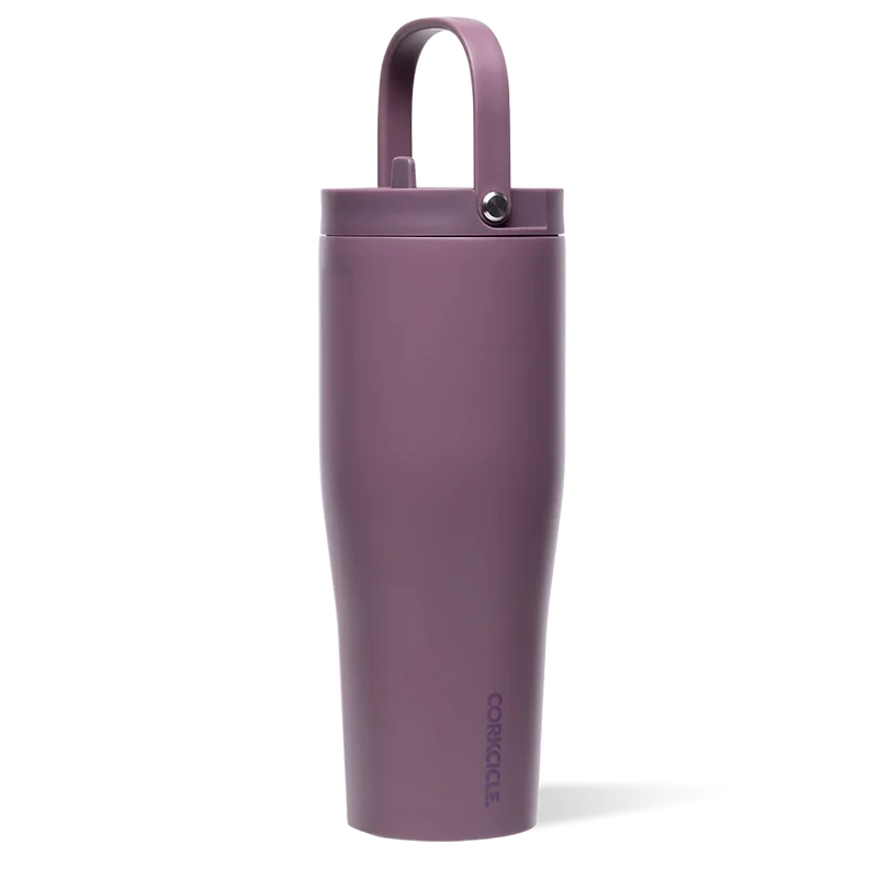 BOUTEILLE D'EAU 30 OZ. MAUVE CORKCICLE