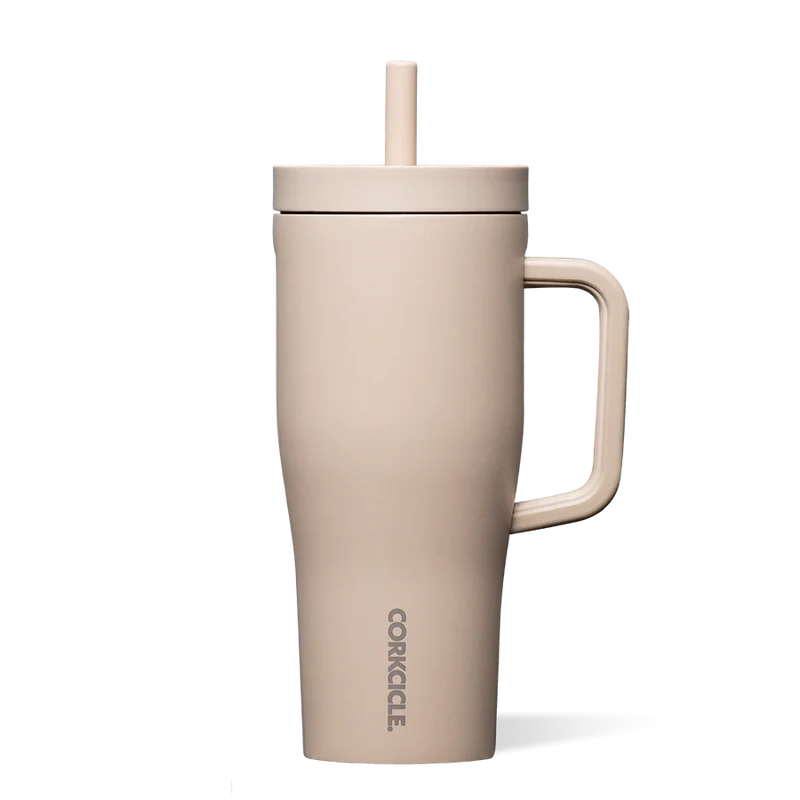 BOUTEILLE D'EAU AVEC PAILLE 22 OZ. SABLE CORKCICLE