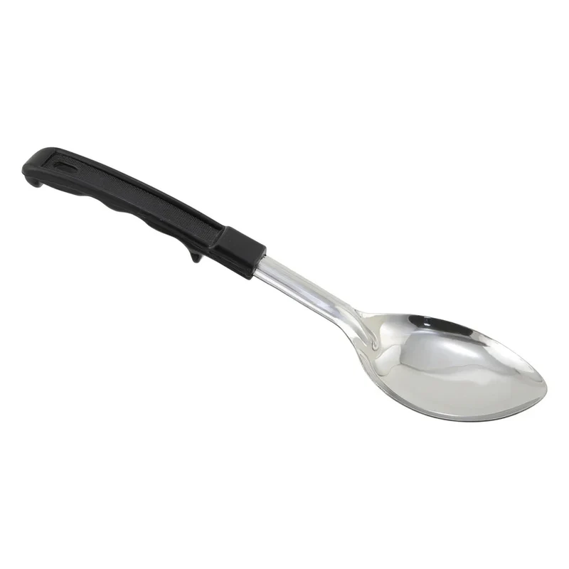CUILLÈRE DE SERVICE PLEINE 11" MANCHE NOIR WINCO