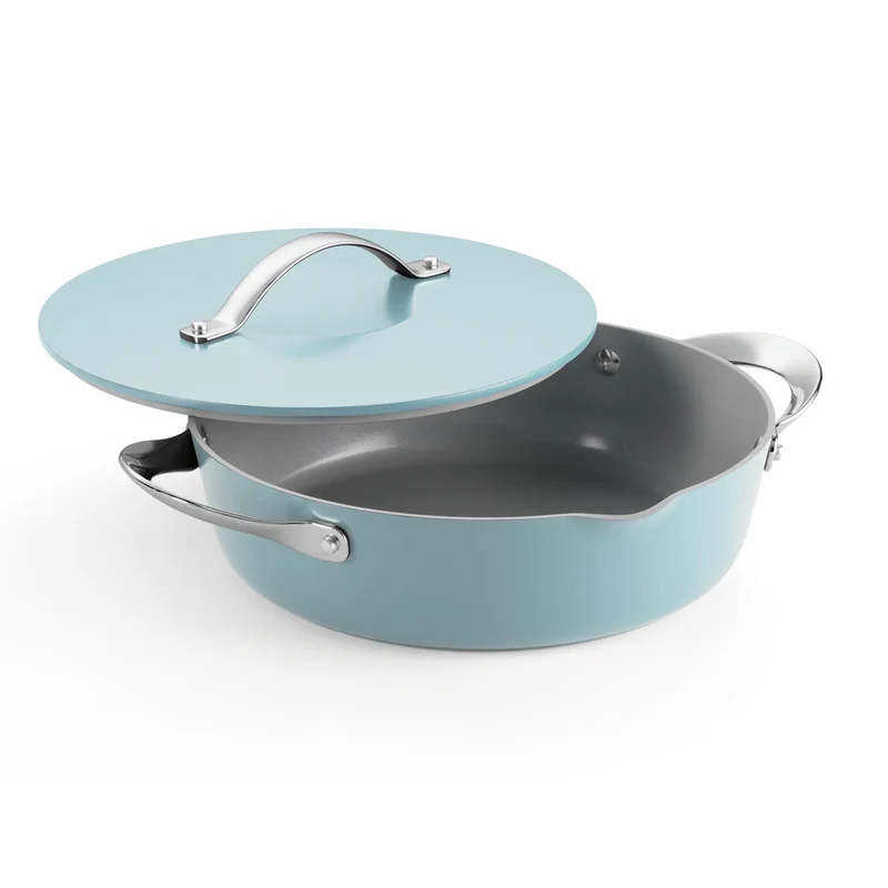 SAUTEUSE 4.25 QT BLEU PASTEL TRAMONTINA