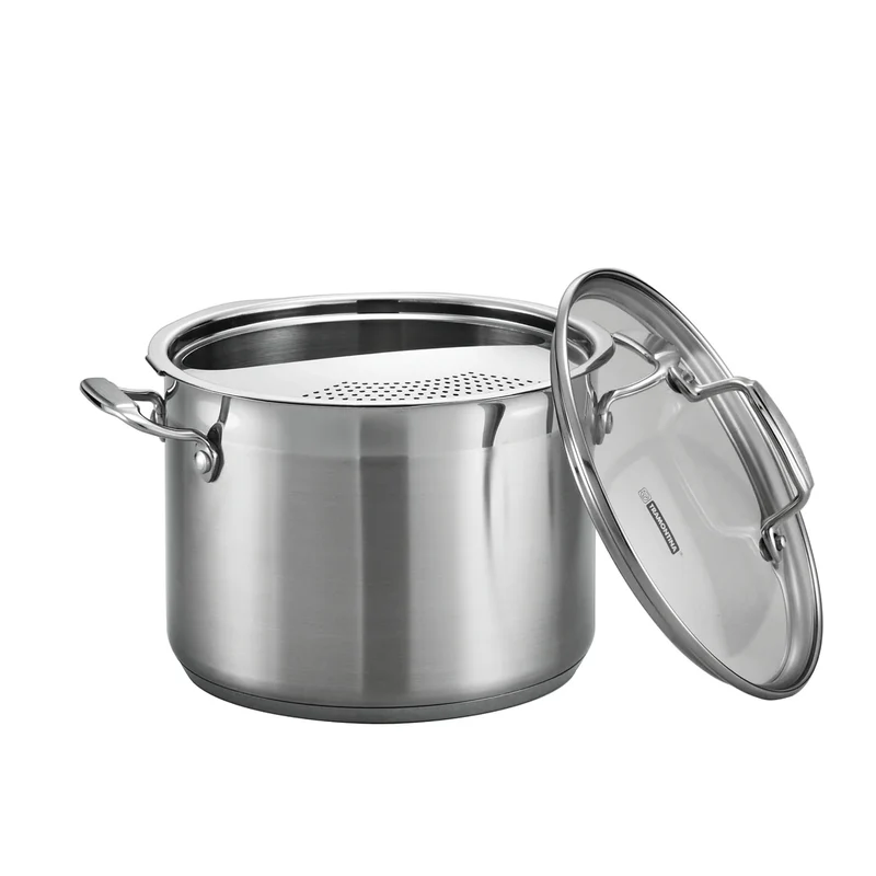 CHAUDRON À PÂTES 3 PCES 6 QT. TRAMONTINA