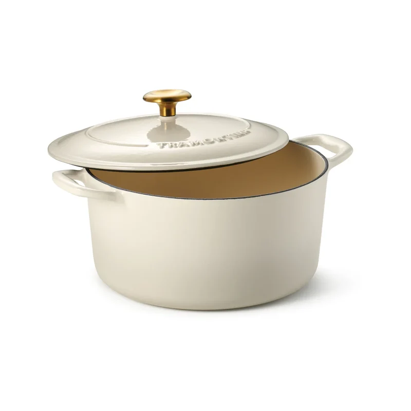 COCOTTE RONDE 5.5 QT. LATTÉ TRAMONTINA