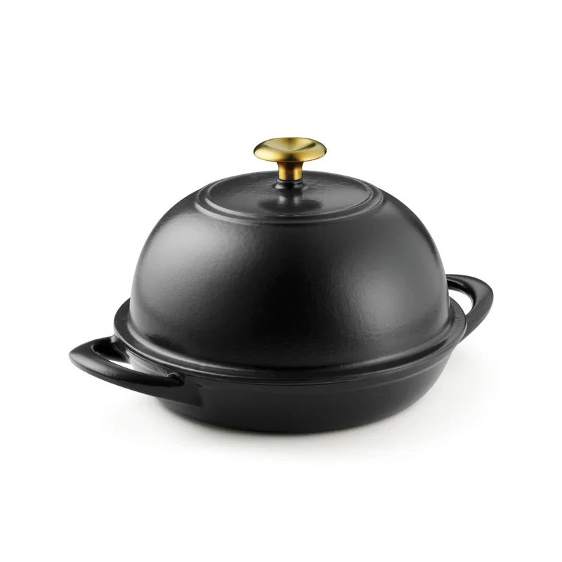 CLOCHE À PAIN 9.5" NOIRE TRAMONTINA