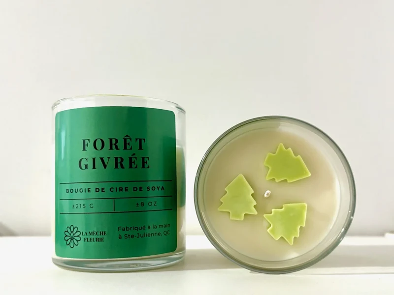 CHANDELLE FORÊT LA MÈCHE FLEURIE