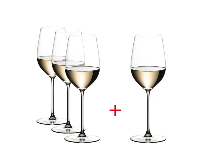 ENS. 4 COUPES À VIN RIESLING VERITAS RIEDEL