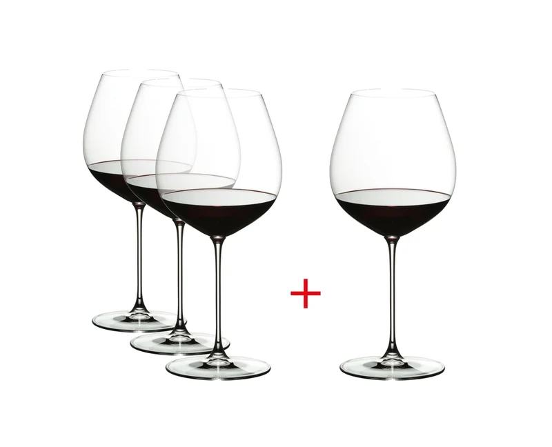 ENS. 4 COUPES À VIN PINOT NOIR VERITAS RIEDEL