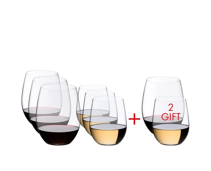 ENS. (8) VERRES À VIN - PAYE 6 RIEDEL