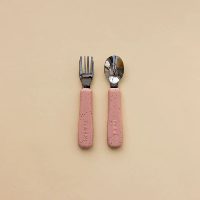 ENS. (2) USTENSILES SILICONE SORBET MINIKA