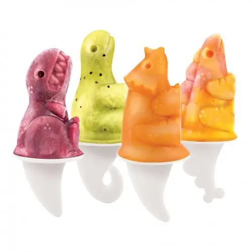 ENS. (4) MOULES POPSICLES DINOS TOVOLO