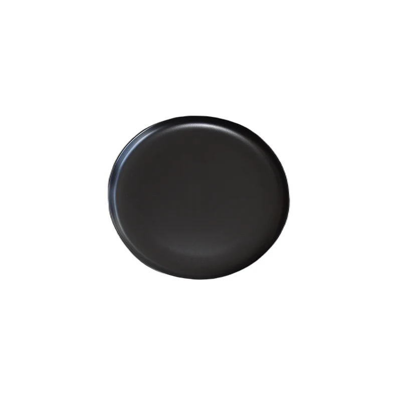 ASSIETTE RONDE 9.25" NOIRE KAYALI