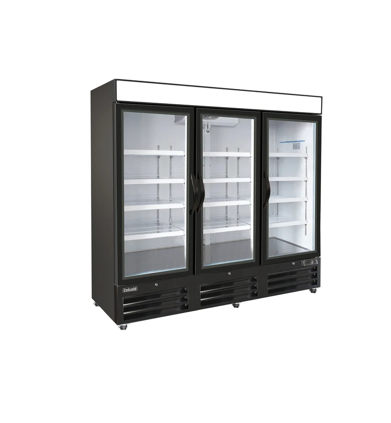 CONGELATEUR 3 PORTES VITREES CELCOLD